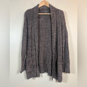 Barefoot Dreams Brown Cardigan Sweater Size Medium